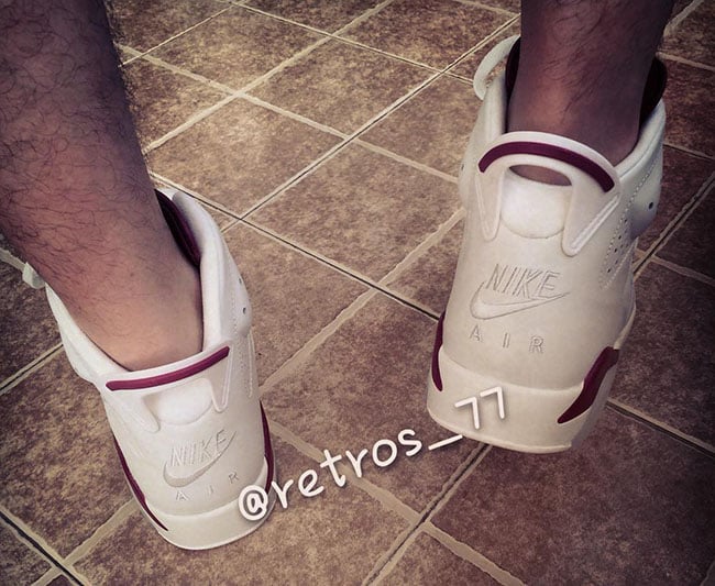 Air Jordan 6 Maroon 2015