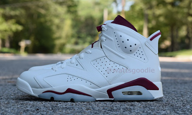 Nike Air Jordan 6 Maroon 2015