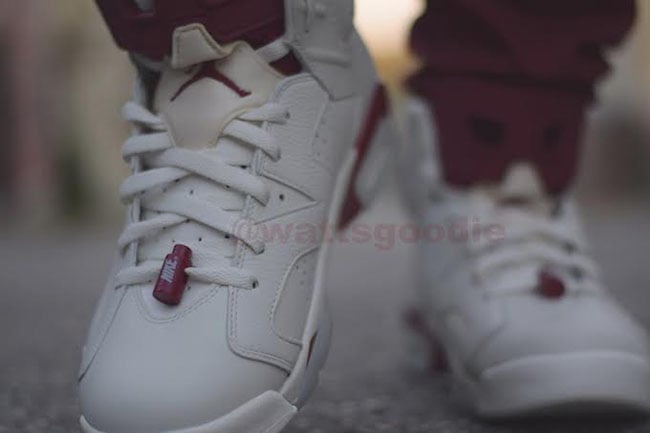 Nike Air Jordan 6 Maroon 2015