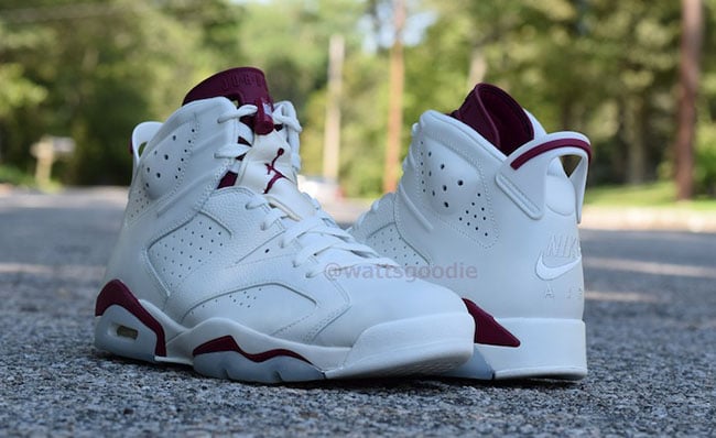 Nike Air Jordan 6 Maroon 2015