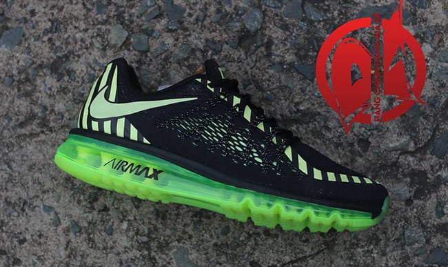 Nike Air Max 2015 Black / Volt ‘Stripe’