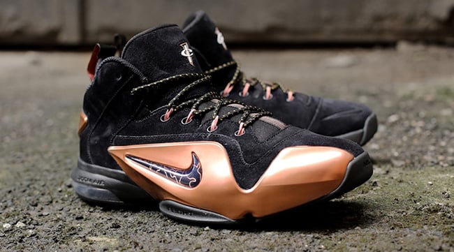 nike zoom penny 6 copper