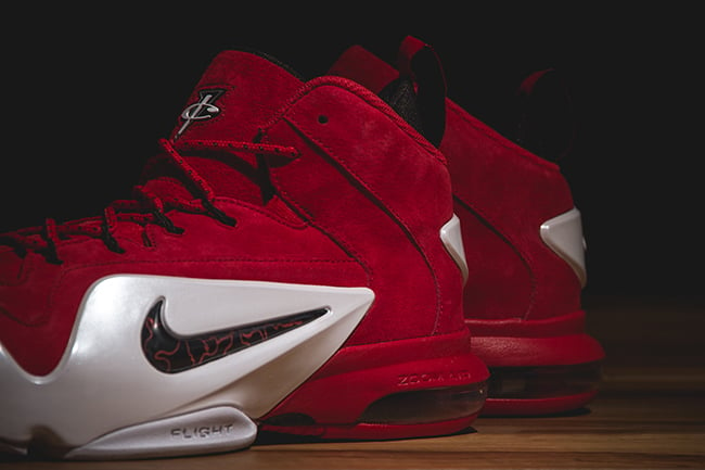 Nike Air Penny 6 Red Suede