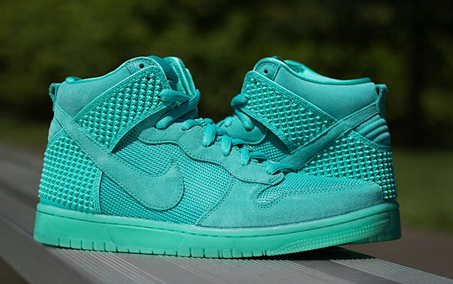 Nike Dunk High Green Glow