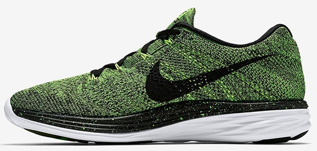 Nike Flyknit Lunar 3 Electric Green