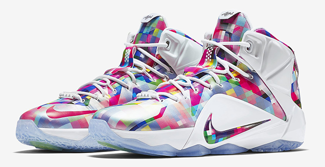 Nike LeBron 12 EXT Prism Release