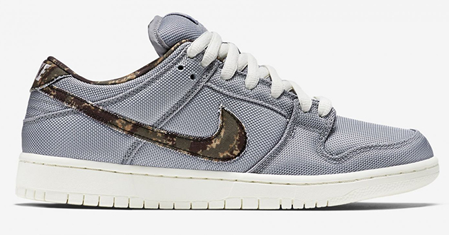 Nike SB Dunk Low Camo Swoosh