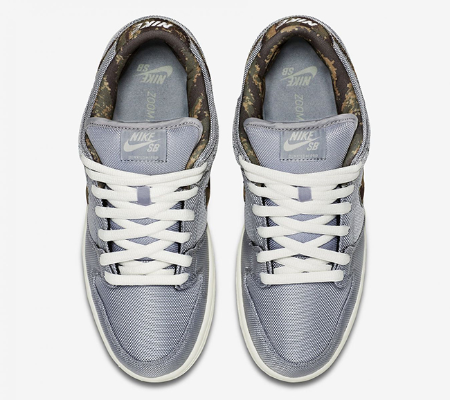 Nike SB Dunk Low Camo Swoosh