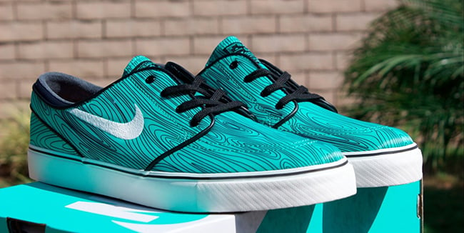 Nike SB Zoom Stefan Janoski Mint Woodgrain