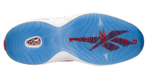 Reebok Question Low White Red