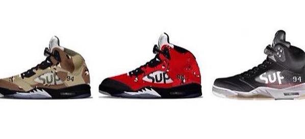 Supreme Air Jordan 5 Camo