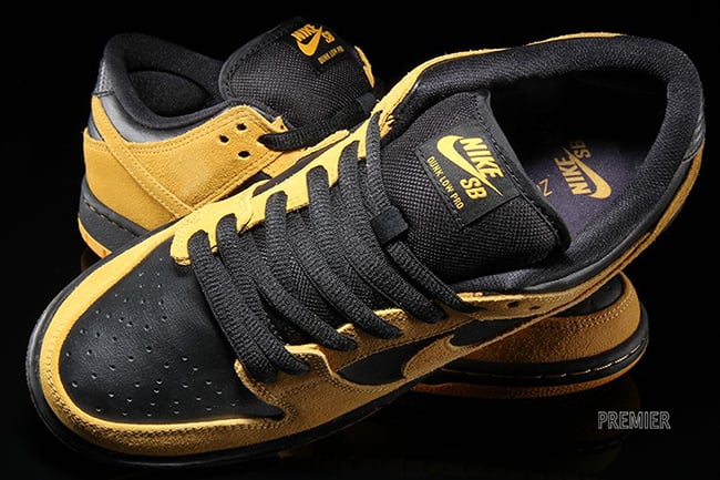 Nike SB Dunk Low University Gold Black