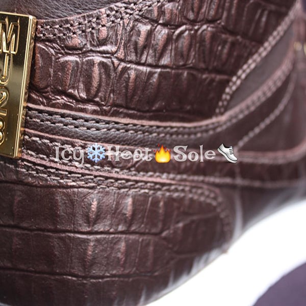Air Jordan 1 Pinnacle Brown Croc