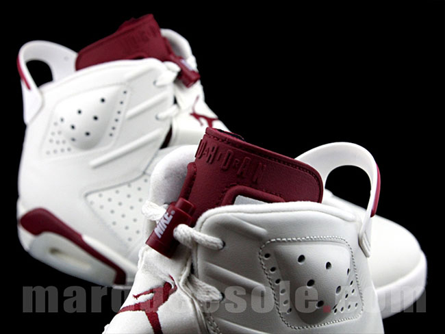 Nike Air Jordan 6 Maroon 2015