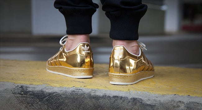 adidas superstar 80s gold