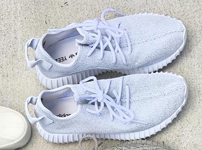 White adidas Yeezy 350 Boost | SneakerFiles