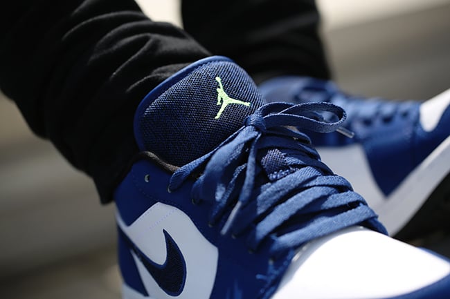 Air Jordan 1 Low Insignia Blue Ghost Green Sneakerfiles
