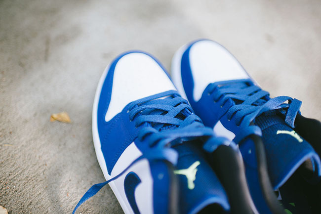 Air Jordan 1 Low Ghost Green