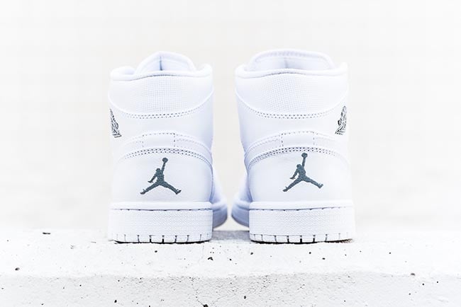 Air Jordan 1 Mid White Cool Grey