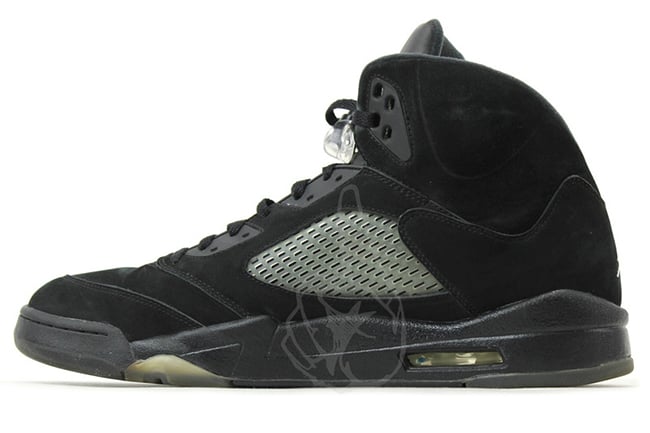 Air Jordan 5 Retro Black Sample 2013