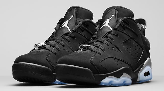 Air Jordan 6 Low Black Chrome