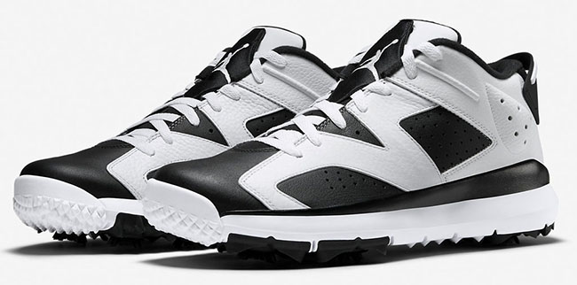 Air Jordan 6 Low Golf Shoes Oreo