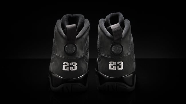 Air Jordan 9 Anthracite Black White