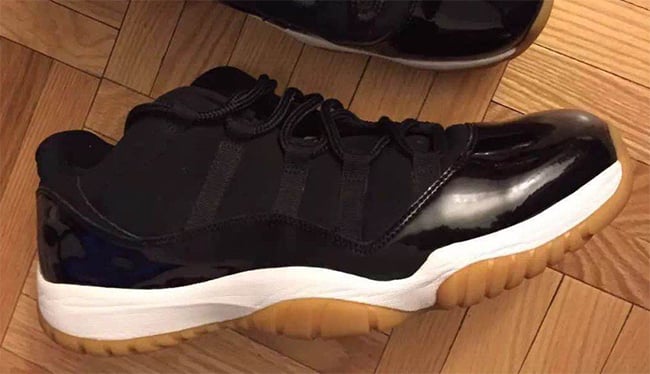 Black Gum Air Jordan 11 Low