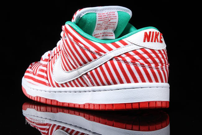 Candy Cane Nike SB Dunk Low