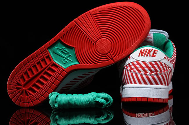 Candy Cane Nike SB Dunk Low