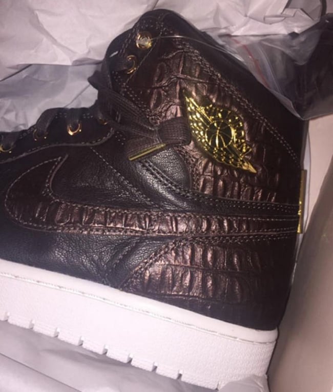 Croc Brown Air Jordan 1 Pinnacle