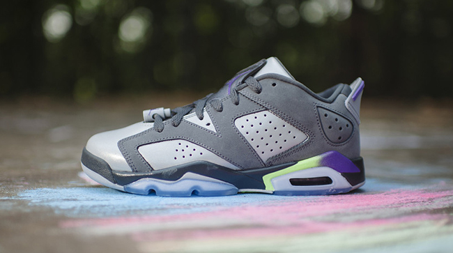 Air Jordan 6 Low GS Ultraviolet Girls