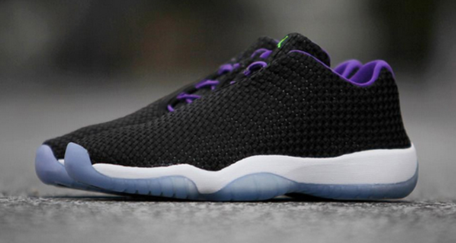 Jordan Future Low Black Purple