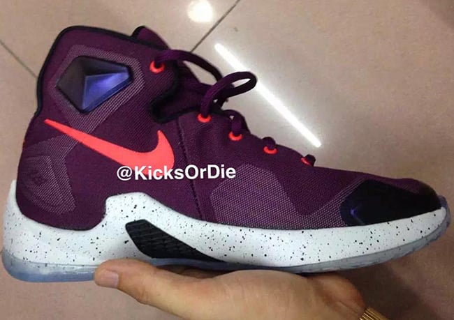 Nike LeBron 13 Medium Berry