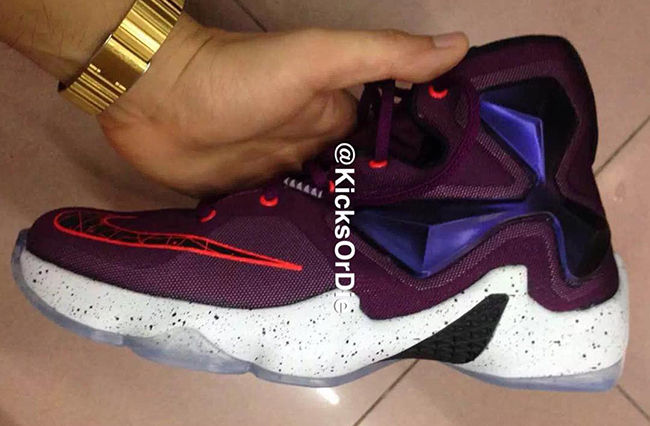 Nike LeBron 13 Medium Berry