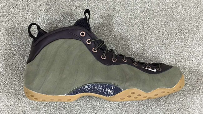 Olive Nike Air Foamposite One