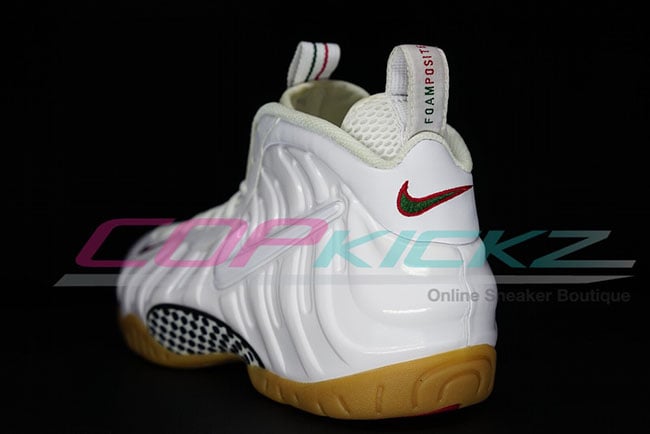 Nike Air Foamposite Pro White Gucci | SneakerFiles