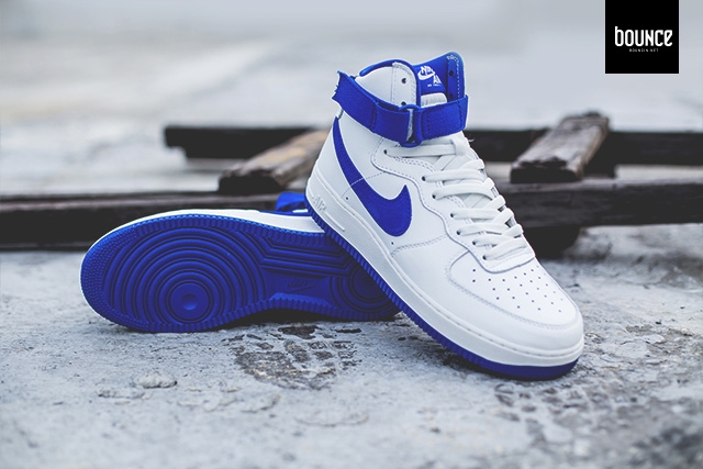 high top royal blue air force ones