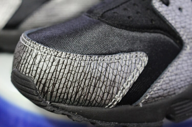 Nike Air Huarache Reptile Black Metallic Silver