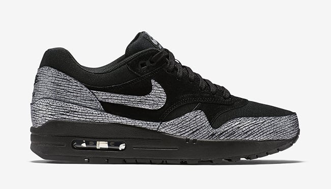 Nike Air Max 1 Metallic Silver Crackle