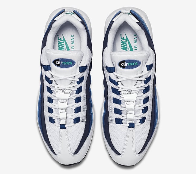 nike air max 95 white slate blue