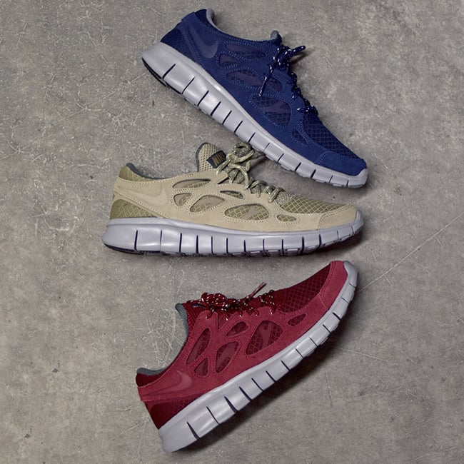 Nike Free Run 2.0 Suede Pack