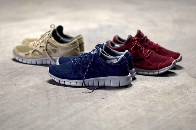 Nike Free Run 2.0 Suede Pack