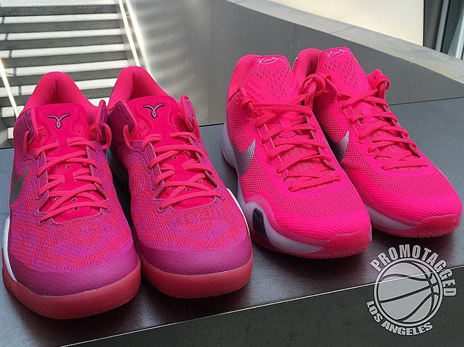 all pink kobes