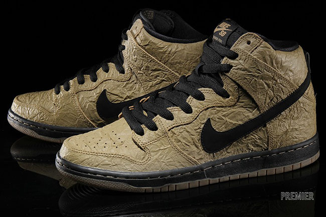 Nike SB Dunk High Brown Bag