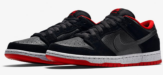 Nike SB Dunk Low Black Cement 