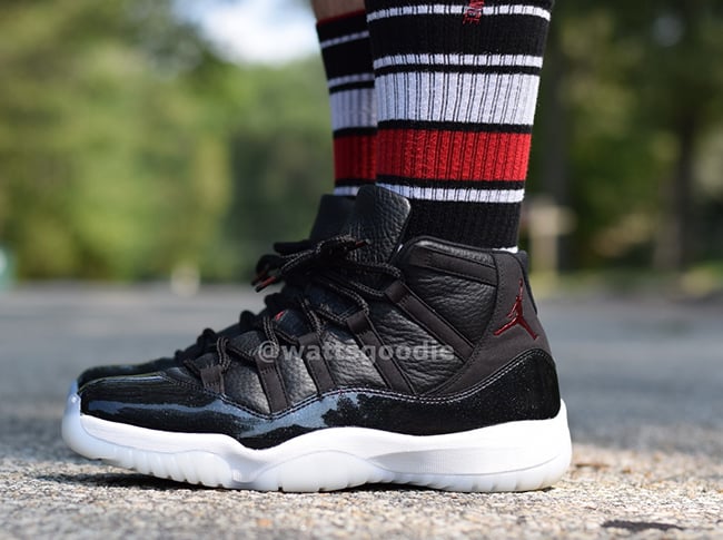 Air Jordan 11 72-10 On Feet