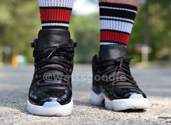 Air Jordan 11 72-10 On Feet