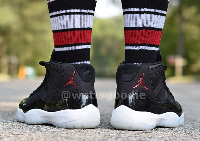 Air Jordan 11 72-10 On Feet