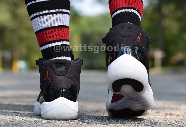 Air Jordan 11 72-10 On Feet